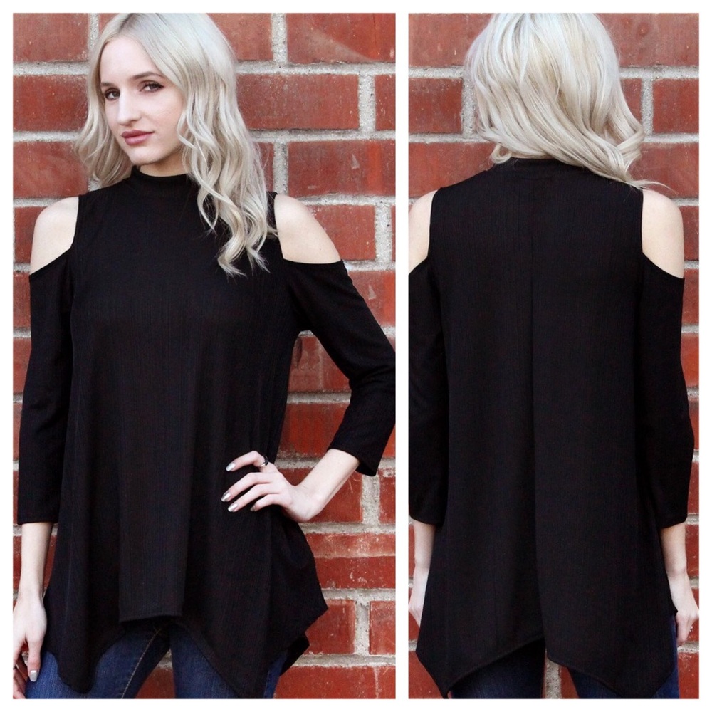 Cold Shoulder Tunic